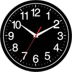 Rohioue Wall Clock Modern 8 Inch Battery Operated Silent Non Ticking Small by RohioueWallClock