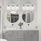 Unicozin 3 Light Bathroom Light Fixtures, Modern Vanity Lights Over Mirror - Image 8