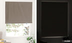 LazBlinds 100% Blackout Roller Shades, No Tools No Drill Cordless Blinds - Image 7