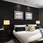 practicalWs 15.7" x393.7" Black Wallpaper Self Adhesive and Removable Peel and - Image 4