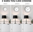 Silent Wall Clock with Extra Large Numbers - Image 8