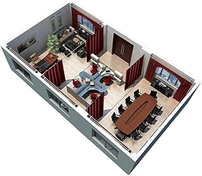 RYB HOME Blackout Room Divider Curtain, Soundproof Privacy Screen Curtains - Image 7