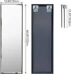 PETAFLOP 14x48 Inch Full Length Mirror Wall Mounted, Large Body Door Mirror - Image 2