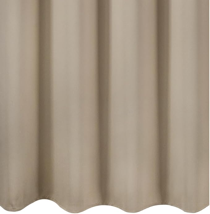 LEMOMO Blackout Curtains 52 x 90 inches Long Khaki Curtains Set of 2 Panels - Image 8