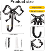 5 Pcs Gold Bow Hooks, Bow Hooks - Image 2