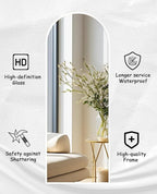 Rowjut Floor Length Mirror, Wall Mounted Mirror - Image 6