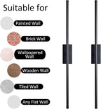 Easy Install Peel and Stick on Battery Operated Wall Sconces Set of 2 - Image 8