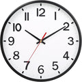 Wall Clocks Battery Operated 12 inch Modern Wall Clock, Silent Non Ticking Wall by Unknown
