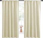 NICETOWN Blackout Curtains for Living Curtains, Room Darkening Curtains & - Image 2