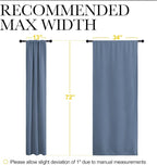 NICETOWN Blackout Curtains for Living Curtains, Home Decoration Solid Thermal - Image 7