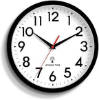 DAXSMY Atomic Wall Clock Analog 14 Inch Battery Operated Modern Decorative by DAXSMY
