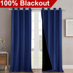 NICETOWN 100% Blackout Curtains - Image 2