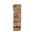 AZ Faux High-Density Polyurethane Faux Stone Interlocking Left Endcap by AZFaux