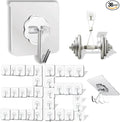 DDMY 36 Pack Heavy Duty Hooks Self Adhesive Large Hooks by DDMY