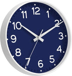 Roymnie Wall Clock, Silent Wall Clocks Battery Operated 8 Inch-Modern Non - Image 8