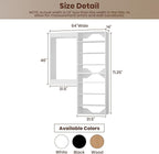 ROOMTEC Modular Closet System, Wooden Tower - Image 7