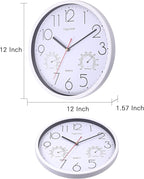 Wall Clock, Sweep Silent Movement Accurate Clocks - Image 5