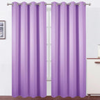 LEMOMO Blackout Curtains 52 x 90 Inch Long Lavender Curtains Set of 2 Panels by Lemomo