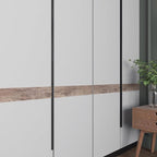 Decotalk Wood Wall Border Wallpaper Border Peel and Stick 3"X590" Wood Contact - Image 5
