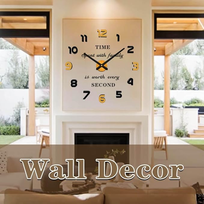 VANGOLD Wall Clock Large Wall Clock - Image 2