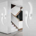 CANEOE Modern Wall Sconce, 39inch Wave Design Indoor Wall Lamp - Image 7