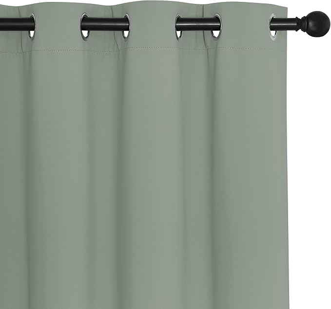 NICETOWN Sliding Door Window Treatment Blackout Patio Door Curtain Panels - Image 7