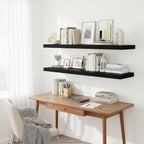 Vivelove 2 inch Thick Floating Shelves - Image 8