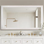 36 x 48 Rustic Wooden Framed Wall Mirror by nolsia
