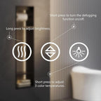 Sweetcrispy 36"x36" Smart Anti-Fog LED Bathroom Mirror - Image 3