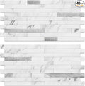 AULIGET 40 Sheets Faux Stone Peel and Stick Backsplash by AULIGET