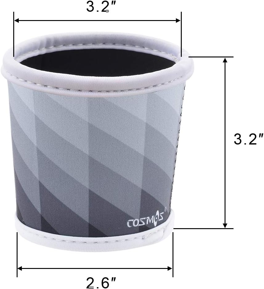 CM Reusable Coffee Mug Sleeve Cover Coffee Cup Sleeve Cover Heat Resistant Neoprene Insulator Sleeve for Coffee Tea Hot Cold Beverage (Lattic Patterns (6 Pcs))