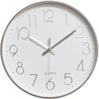 jomparis Modern 12" Battery Operated Non-Ticking Silent Sweep Movement Wall by JOMPARIS