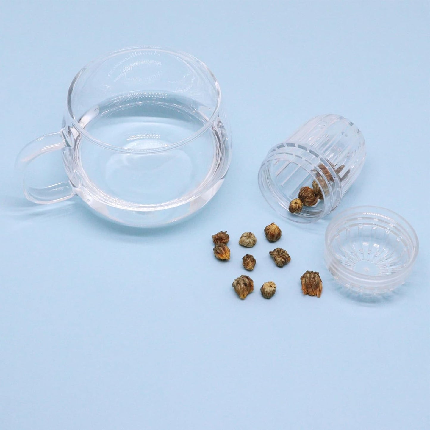 4pcs Fruit Infuser Insert, Tea Infuser Bottle Ball for Wide Mouth Bottles