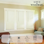 LOTUS & WINDOWARE Cordless Mini Blind, Window Blinds - Image 3