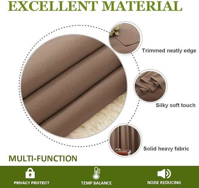 NICETOWN Wall Dividers for Rooms, Large Room Divider Curtain Screen Partition - Image 4