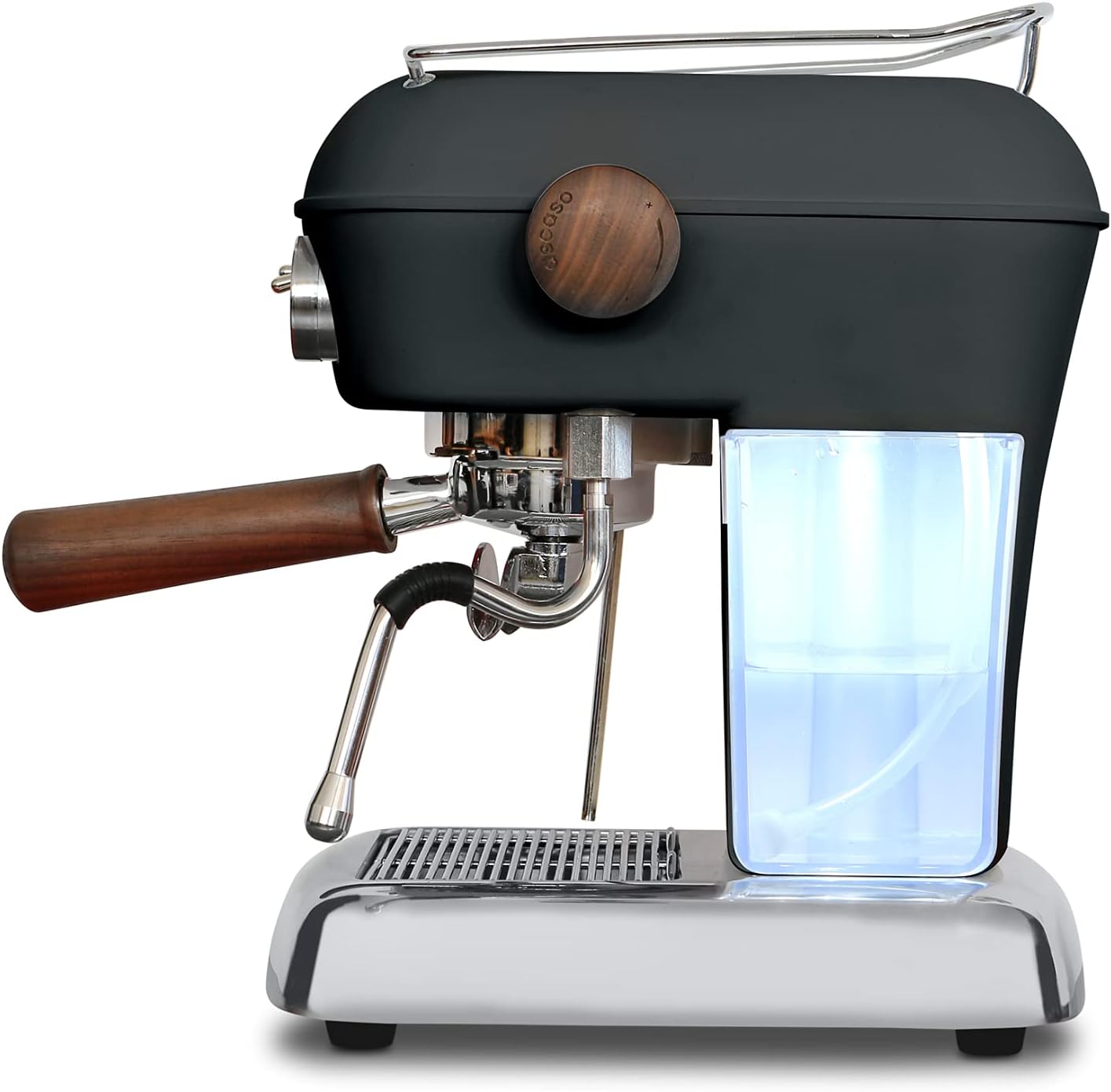 Ascaso Dream PID, Programmable Home Espresso Machine w/Volumetric Controls, 120V (Anthracite)
