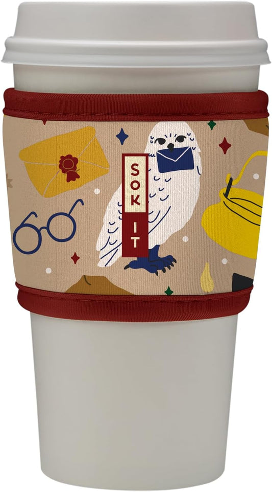 Sok It HotSok Coffee & Tea Reusable Insulated Neoprene Cup Sleeve (Horcrux)