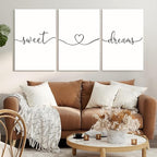 GUBIYU Sweet Dreams Wall Art for Bedrooms - Image 3