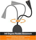 SANKEDOU LED Wall Mount Reading Light, Bedside Reading Lights - Image 6