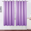 LEMOMO Blackout Curtains 66 x 72 Inch Long Lavender Curtains Set of 2 Panels by Lemomo