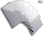 AULIGET 100-Piece Polished Grey Thick PVC Peel and Stick Backsplash by AULIGET