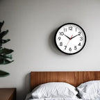 DAXSMY Wall Clock Analog 10 Inch Silent Non Ticking Battery Operated Modern - Image 7