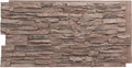 EverStone Canyon Ridge Faux Stone Panel, 45 3/4"W x 24 1/2"H x 1 1/4"D by EkenaMillwork