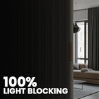 Room Divider Curtain Sets with Flexible Ceiling Track, Privacy Soundproof - Image 4