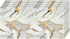 IZODEKOR 4 Pcs 24"x48" PVC Marble Wall Panels by Izodekor3DWallPanels