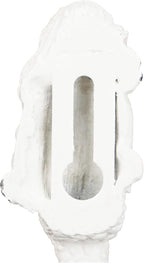 SOFFEE DESIGN 2pcs White Mermaid Shape Metal Coat Hooks, Playful 3D Mermaid - Image 8