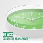 Wall Clock Modern Simple Quartz Decorative Clock Non-Ticking Silent Battery - Image 5