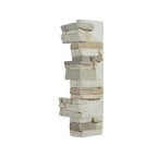 AZ Faux High-Density Polyurethane Faux Stone Interlocking Outside Corner by AZFaux