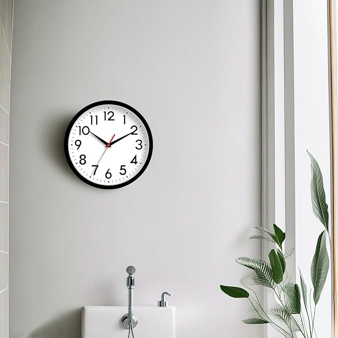 DAXSMY 14 Inch Wall Clock Large Battery Operated Big Silent Non Ticking Analog - Image 7