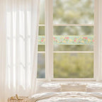 AbaBoorty Green Floral Wallpaper Border Decor 196"X4.1" Peel and Stick Wall - Image 5